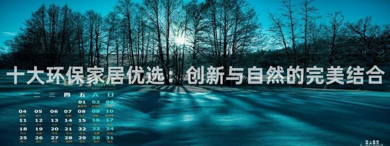 杏耀登入官网：十大环保家居优选：创新与自然的完美结合