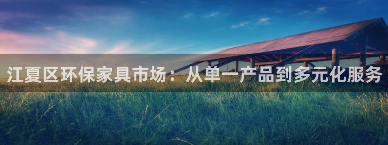 杏耀怎么注册：江夏区环保家具市场：从单一产品到多元化服务