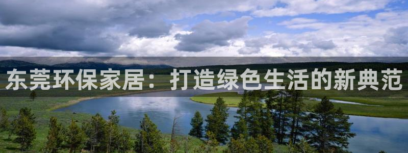 杏耀登陆：东莞环保家居：打造绿色生活的新典范