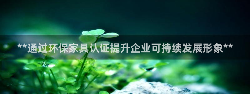 杏耀官网主管：**通过环保家具认证提升企业可持续发展形象**